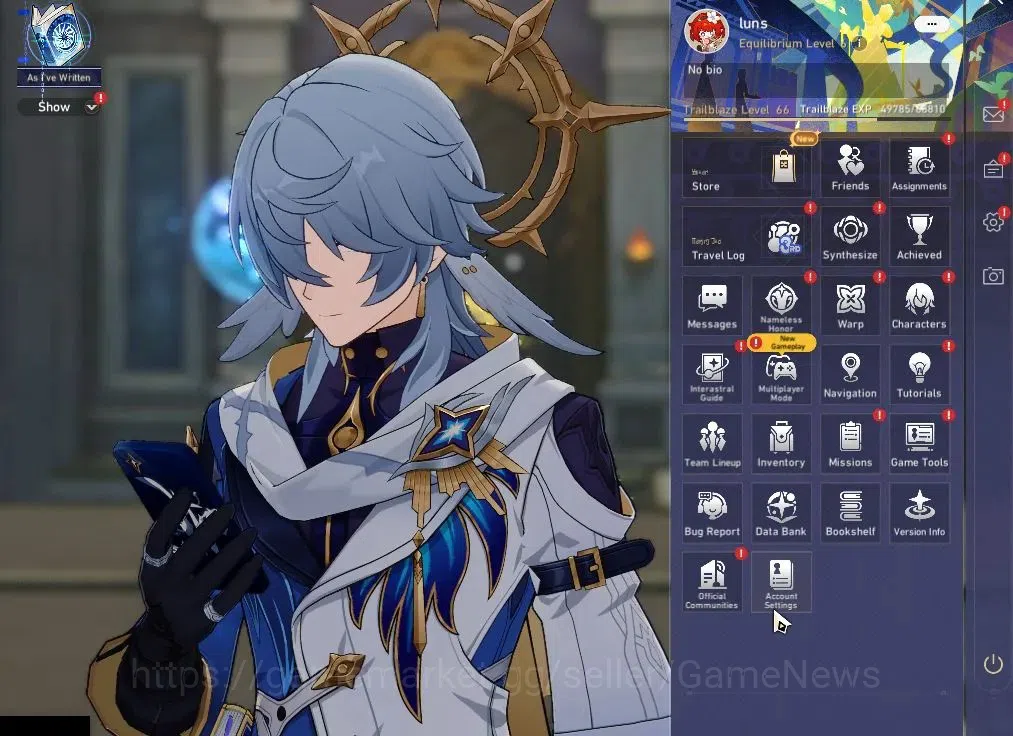 Honkai Star Rail Accounts Asia|TL 66|Free GI|1 GCS|12 Limited|[Sunday,Mydei] image 2