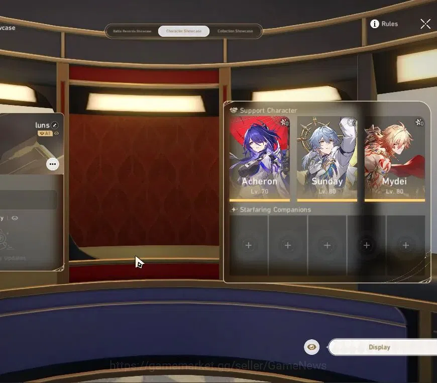 Honkai Star Rail Accounts Asia|TL 66|Free GI|1 GCS|12 Limited|[Sunday,Mydei] image 3