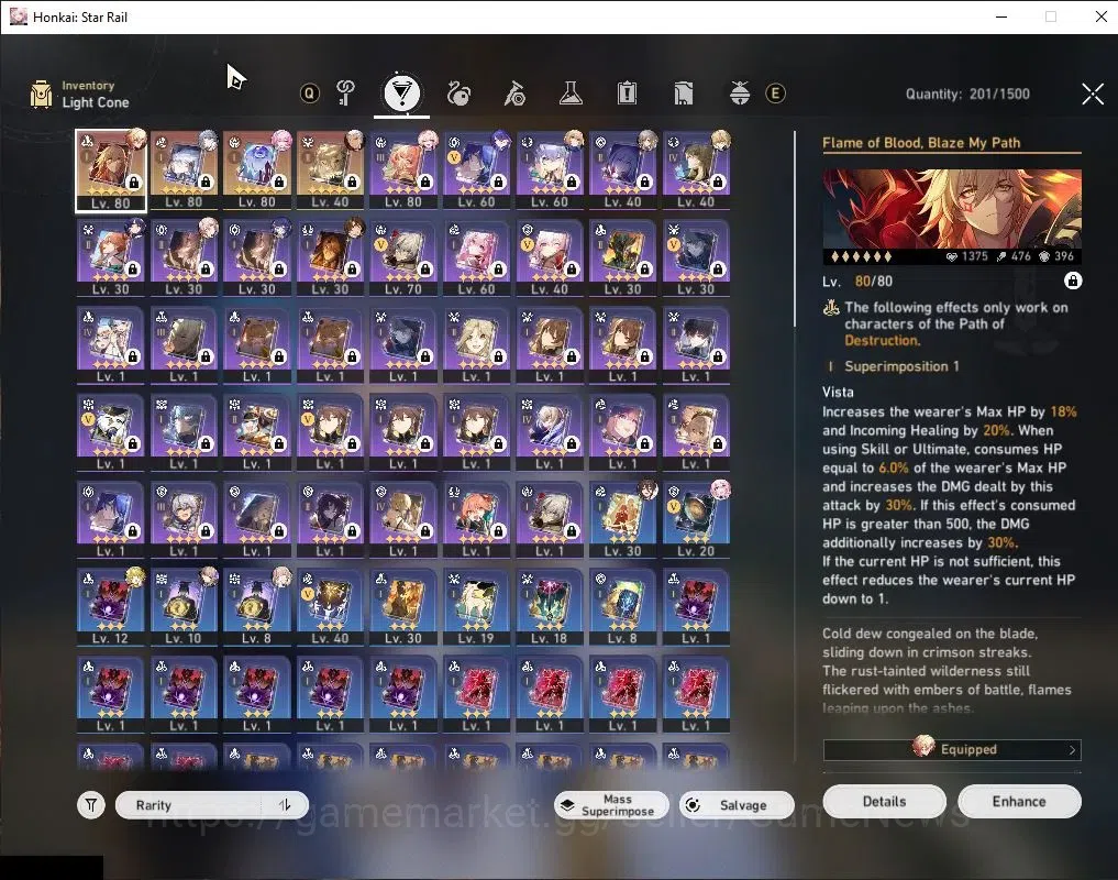 Honkai Star Rail Accounts Asia|TL 66|Free GI|1 GCS|12 Limited|[Sunday,Mydei] image 8