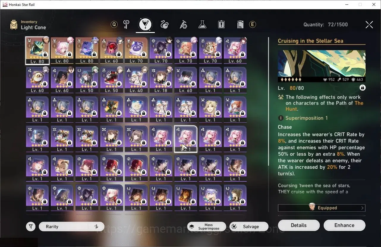 Honkai Star Rail Accounts ASIA|TL61|9 Limited Char|Prem Elation(Evanescia+Si image 2