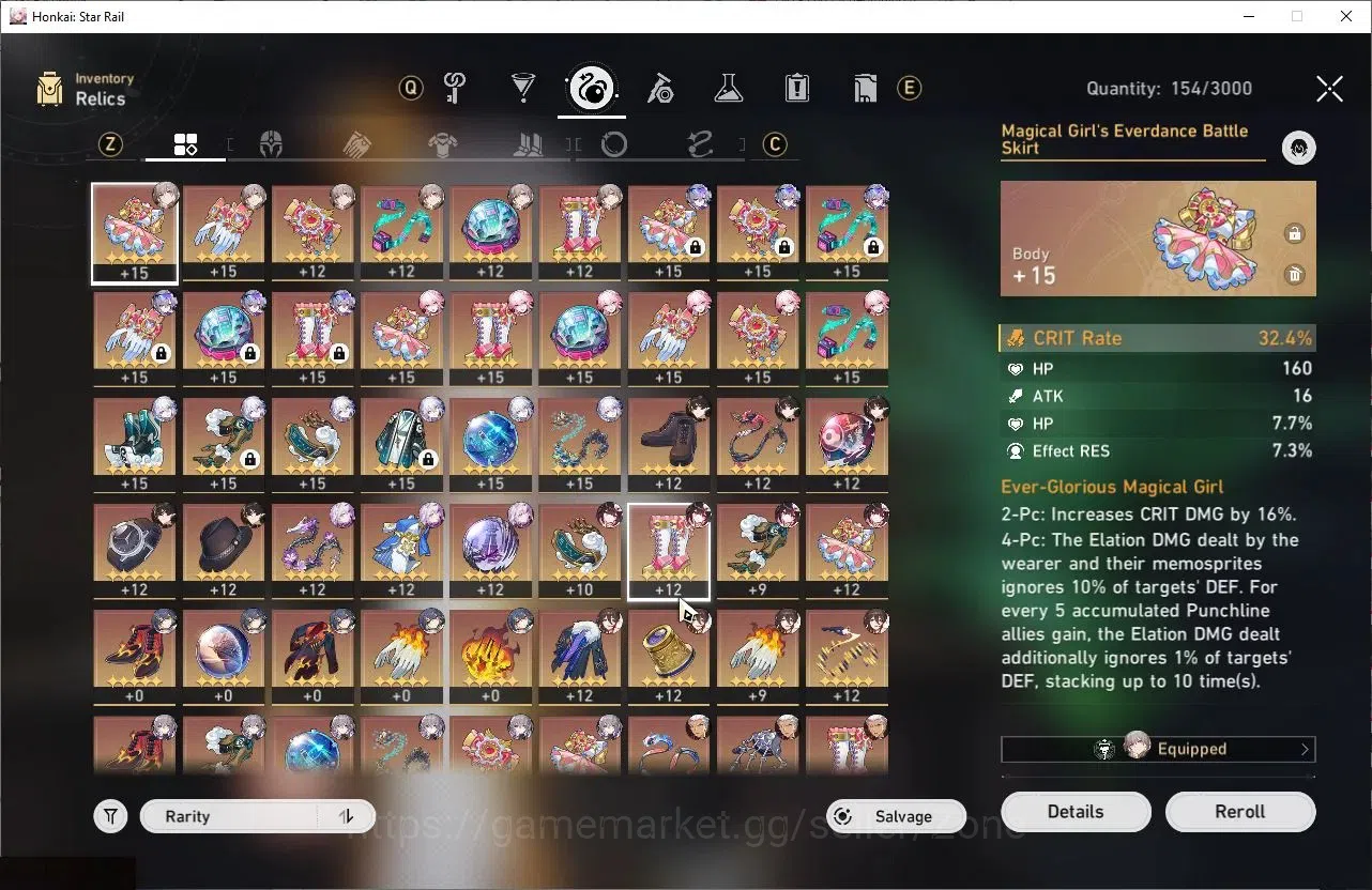 Honkai Star Rail Accounts ASIA|TL61|9 Limited Char|Prem Elation(Evanescia+Si image 6