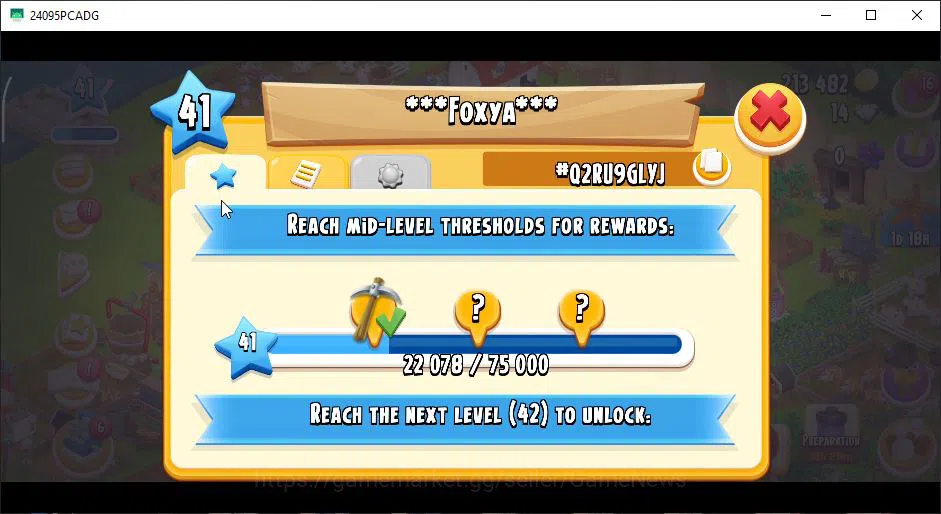 Hay Day Accounts Level 41 | Barn Storage 1050 + Silo Storage 600 | 213k Coins, 14 Diamonds |CN ON|Log Supercell ID|Take 10