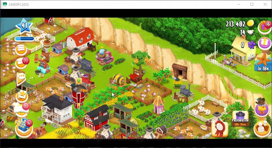 Hay Day Accounts Level 41 | Barn Storage 1050 + Silo Storage 600 | 213k Coins, 14 Diamonds |CN ON|Log Supercell ID|Take 2