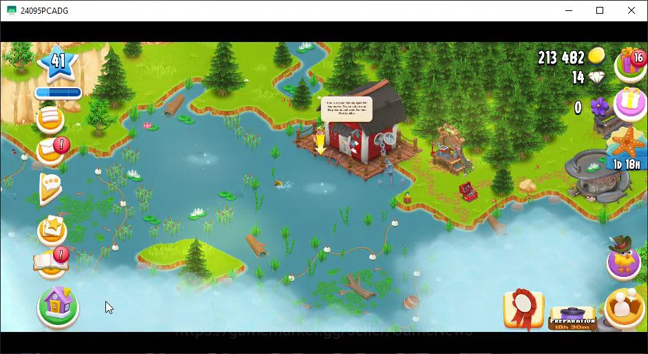 Hay Day Accounts Level 41 | Barn Storage 1050 + Silo Storage 600 | 213k Coins, 14 Diamonds |CN ON|Log Supercell ID|Take 6