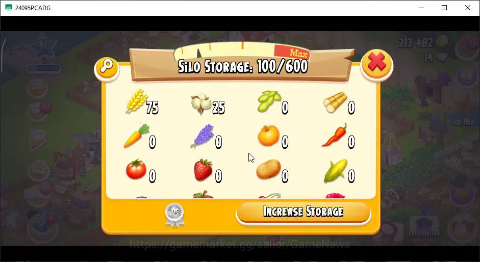 Hay Day Accounts Level 41 | Barn Storage 1050 + Silo Storage 600 | 213k Coins, 14 Diamonds |CN ON|Log Supercell ID|Take 7