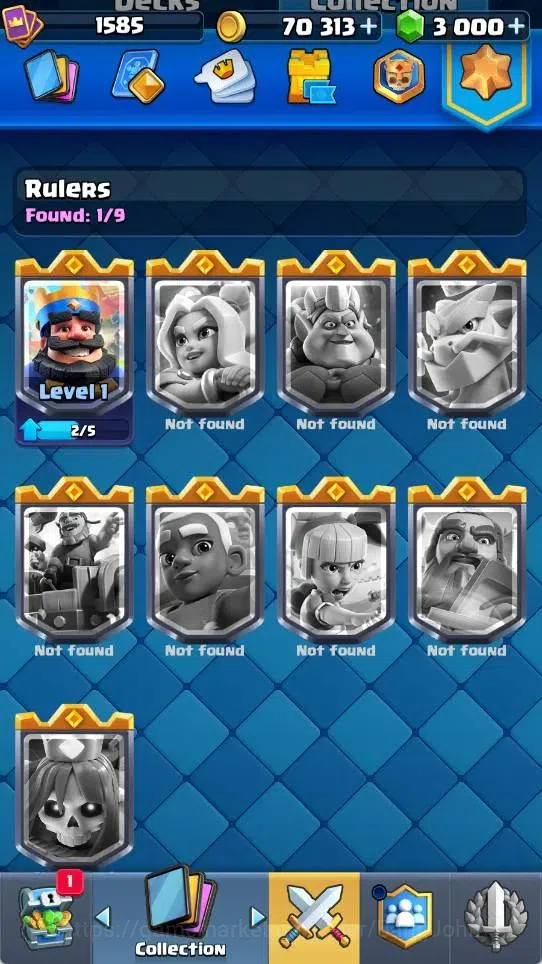 Clash Royale Accounts Mobile |KTL 15|Trophy 10025|2 Max L16 Cards|2 Hero image 11