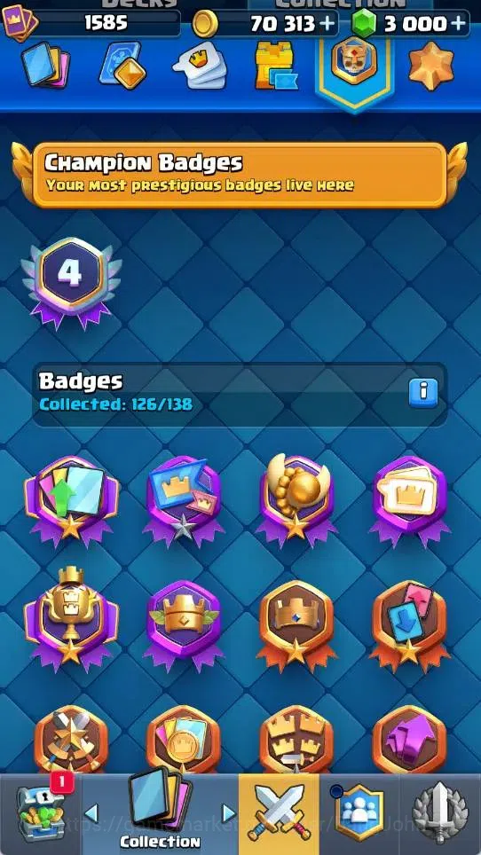 Clash Royale Accounts Mobile |KTL 15|Trophy 10025|2 Max L16 Cards|2 Hero image 12