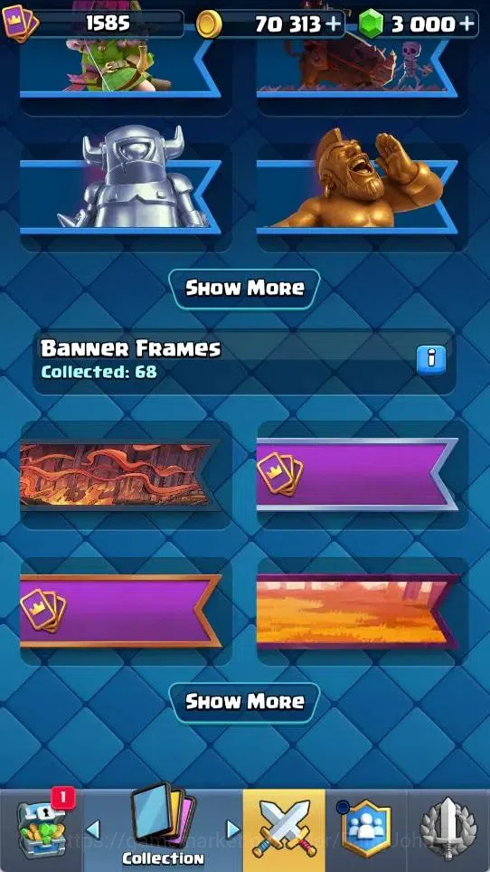Clash Royale Accounts Mobile |KTL 15|Trophy 10025|2 Max L16 Cards|2 Hero image 13