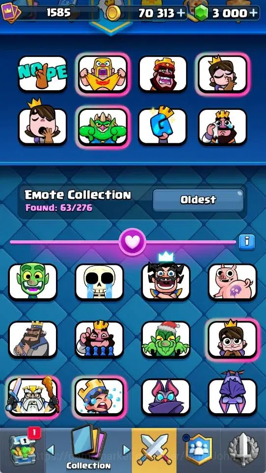 Clash Royale Accounts Mobile |KTL 15|Trophy 10025|2 Max L16 Cards|2 Hero image 15
