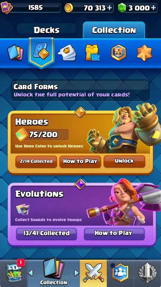 Clash Royale Accounts Mobile |KTL 15|Trophy 10025|2 Max L16 Cards|2 Hero image 17
