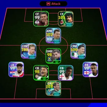 eFootball Accounts Legends & Iconic Players Mobile |PW 3081|Epic RuudGullit IkerCasillas,Shwt KevindeBryune IbrahimMaza