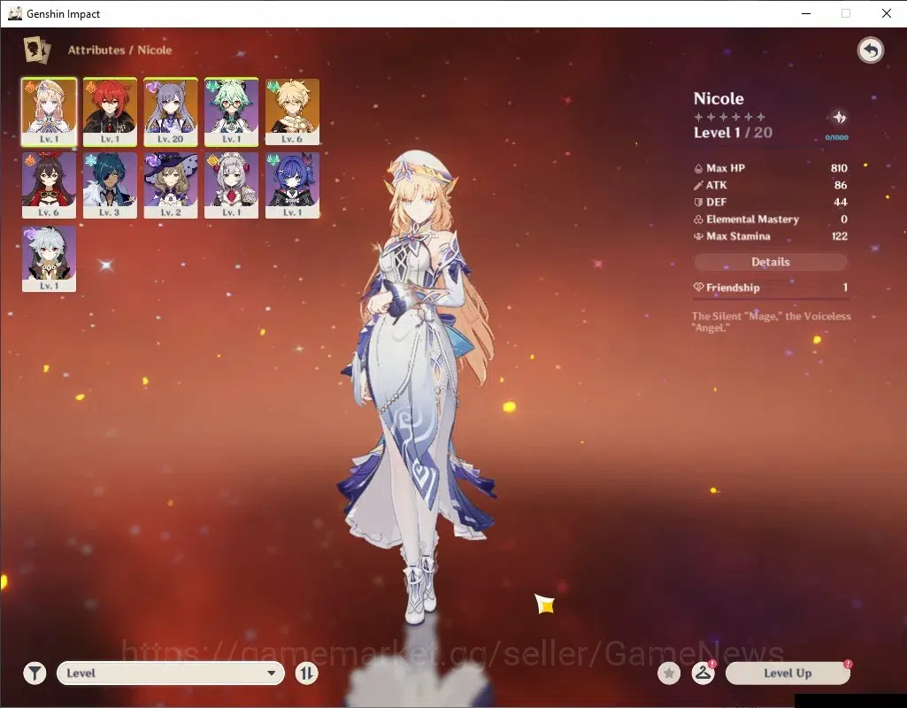 Genshin Impact Accounts ASIA |AR 10 |Starter |1 Limited+2(*5Standart) |[Ni image 4