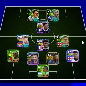eFootball Accounts Legends & Iconic Players Android|5 Epic Adriano,Fernando Morientes,Steven Gerarrd|Show Time Joshua