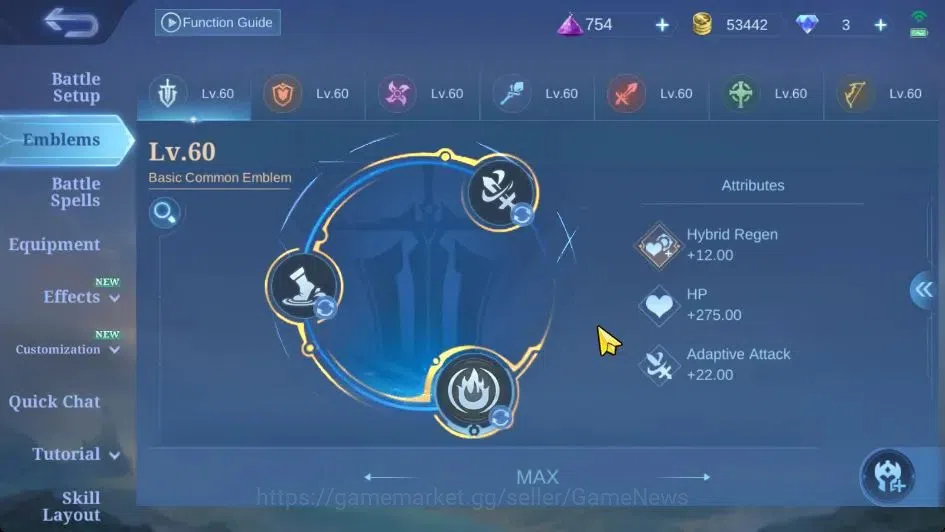 Mobile Legends: Bang Bang Accounts Hero 78|Skin 112|MAX Emblem|KOF Leona Karina, CC N image 10