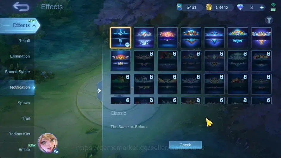 Mobile Legends: Bang Bang Accounts Hero 78|Skin 112|MAX Emblem|KOF Leona Karina, CC N image 13