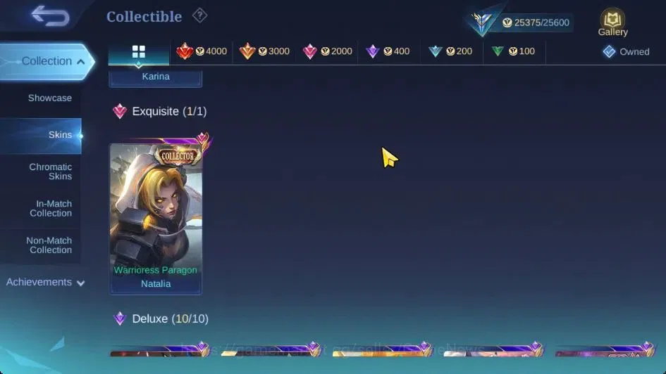 Mobile Legends: Bang Bang Accounts Hero 78|Skin 112|MAX Emblem|KOF Leona Karina, CC N image 7