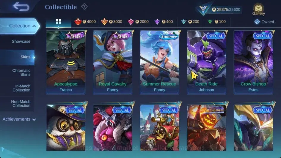 Mobile Legends: Bang Bang Accounts Hero 78|Skin 112|MAX Emblem|KOF Leona Karina, CC N image 9