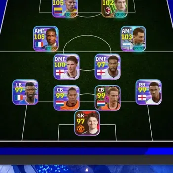 eFootball Accounts Legends & Iconic Players Android|4 Show Time James Rodriguez,Michael Olise,Lionel Messi|1 Epic Daniele
