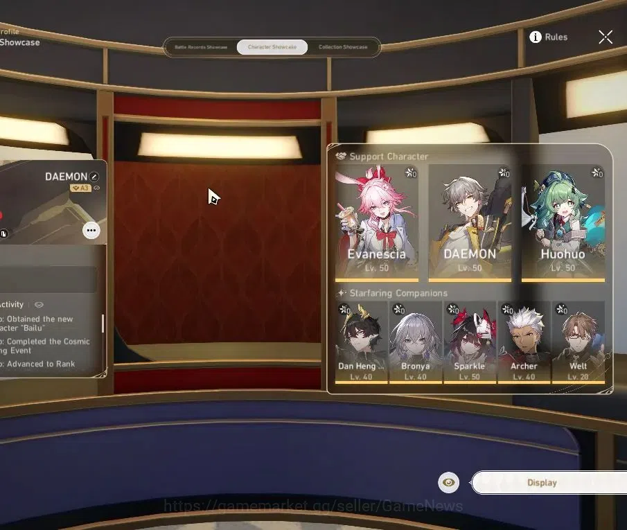 Honkai Star Rail Accounts Asia|TL 39|5 Limited|Evanescia,Sparkle,Huohuo,Arch image 2