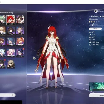 Honkai Star Rail Accounts Mid Game ASIA |TL 40| 11K Jade | 2 Limited| Himeko Nova & Huohuo +2 STD Char (Himeko E1,Gepard