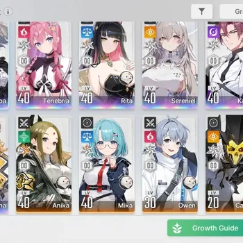 Chaos Zero Nightmare Accounts Global|Lv 41|7 SSR|Sereniel,RitaM1,Renoa,Tenebria,Kayron,Veronica,Magna|12