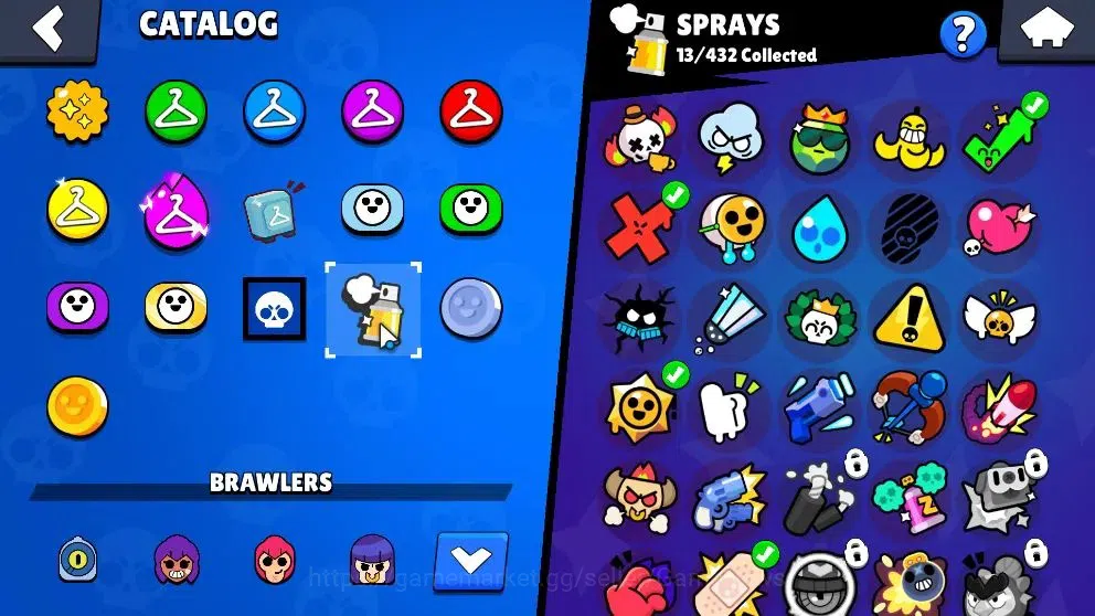Brawl Stars Accounts 3588 Trophy|23 Brawler 3 Max (Rico,Gigi,Edgar)|1 Hyperc [SG Rico] 2 Legend [C Shely,T Nita] 2 Myth 19