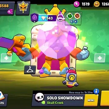 Brawl Stars Accounts 3588 Trophy|23 Brawler 3 Max (Rico,Gigi,Edgar)|1 Hyperc [SG Rico] 2 Legend [C Shely,T Nita] 2 Myth