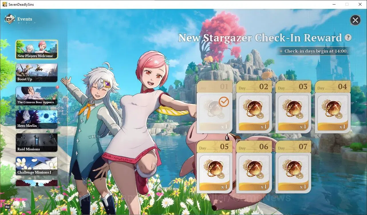 The Seven Deadly Sins: Origin Accounts SEA |2 SSR| Merlin, Guila + 1 SSR Selector |Fresh  image 5