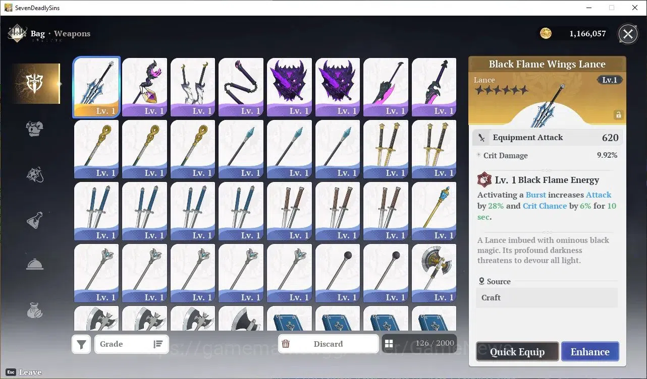 The Seven Deadly Sins: Origin Accounts SEA |2 SSR| Merlin, Guila + 1 SSR Selector |Fresh  image 7