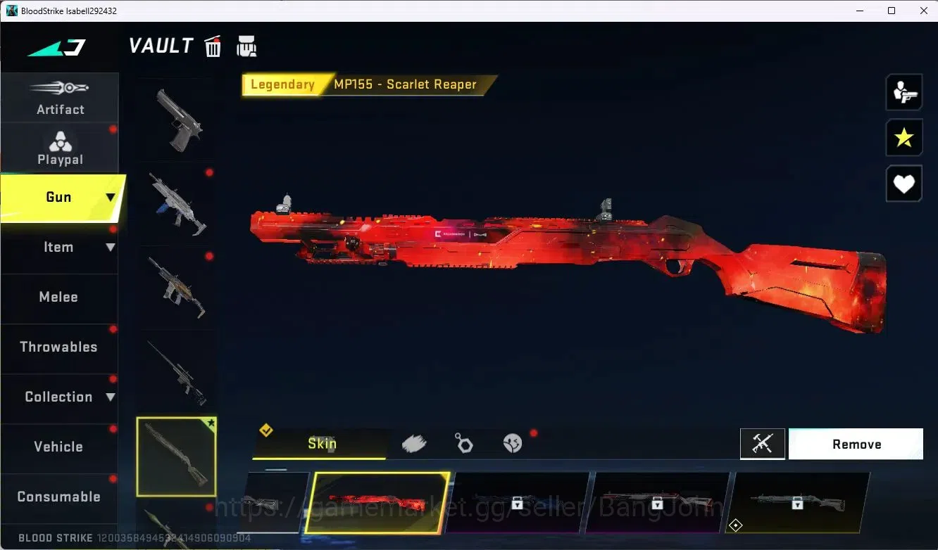 Blood Strike Accounts ASIA|Collab MCX - EVA-00|5 Legendary Gun|Collab Et image 4