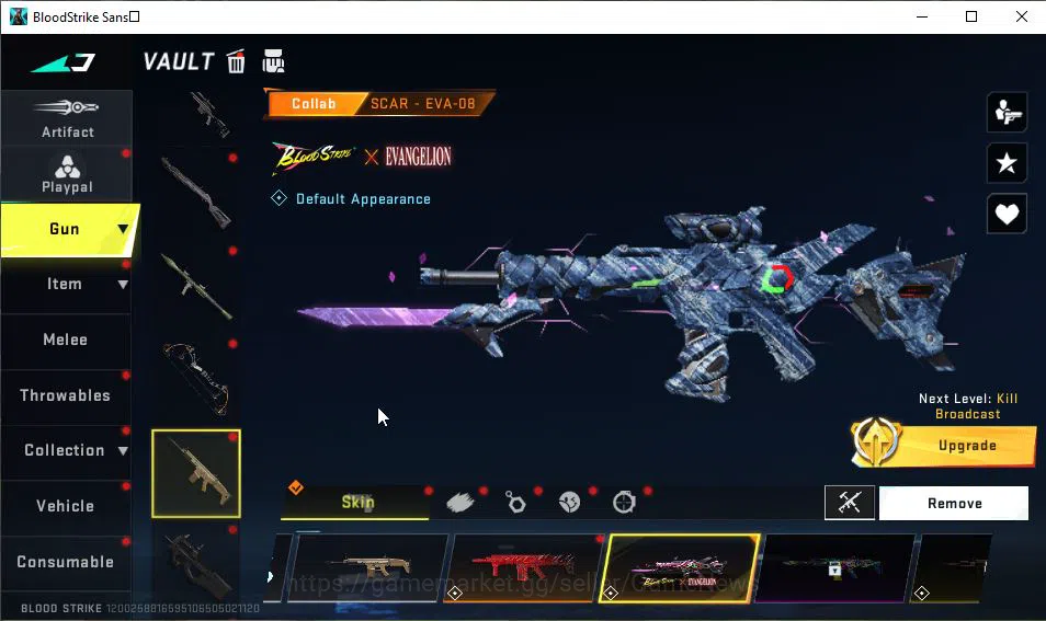 Blood Strike Accounts ASIA|ETERNAL ZERO-Oda|Collab EVA[KATYA,SCAR,MCX]+B image 20