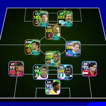 eFootball Accounts Legends & Iconic Players Mobile |PW 3101|Epic YayaToure KagawaShinji Forlan DirkKuyt Massaro,Shwt