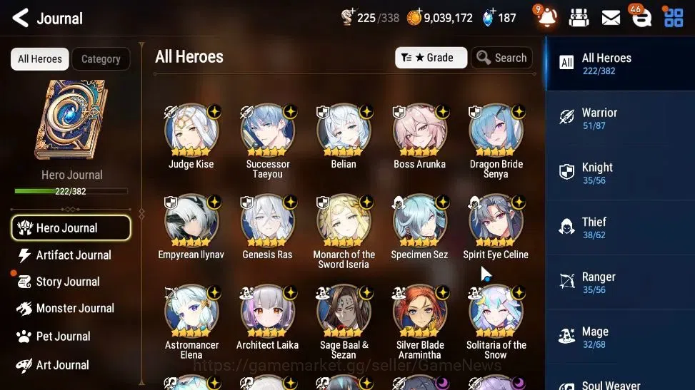 Epic Seven Accounts ASIA Unverif|26ML(Schol Nurse Yulha,Dark Diene,LOT image 6
