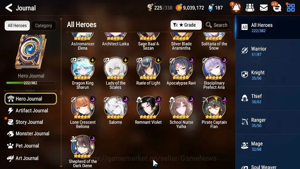 Epic Seven Accounts ASIA Unverif|26ML(Schol Nurse Yulha,Dark Diene,LOT image 7
