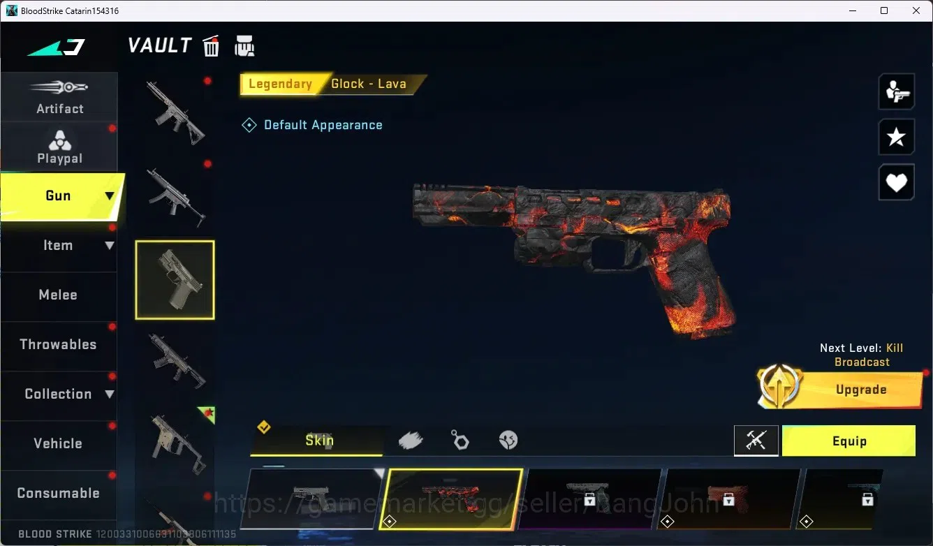 Blood Strike Accounts ASIA|Collab Gun MCX - EVA-00|5 Legendary Gun|Colla image 2