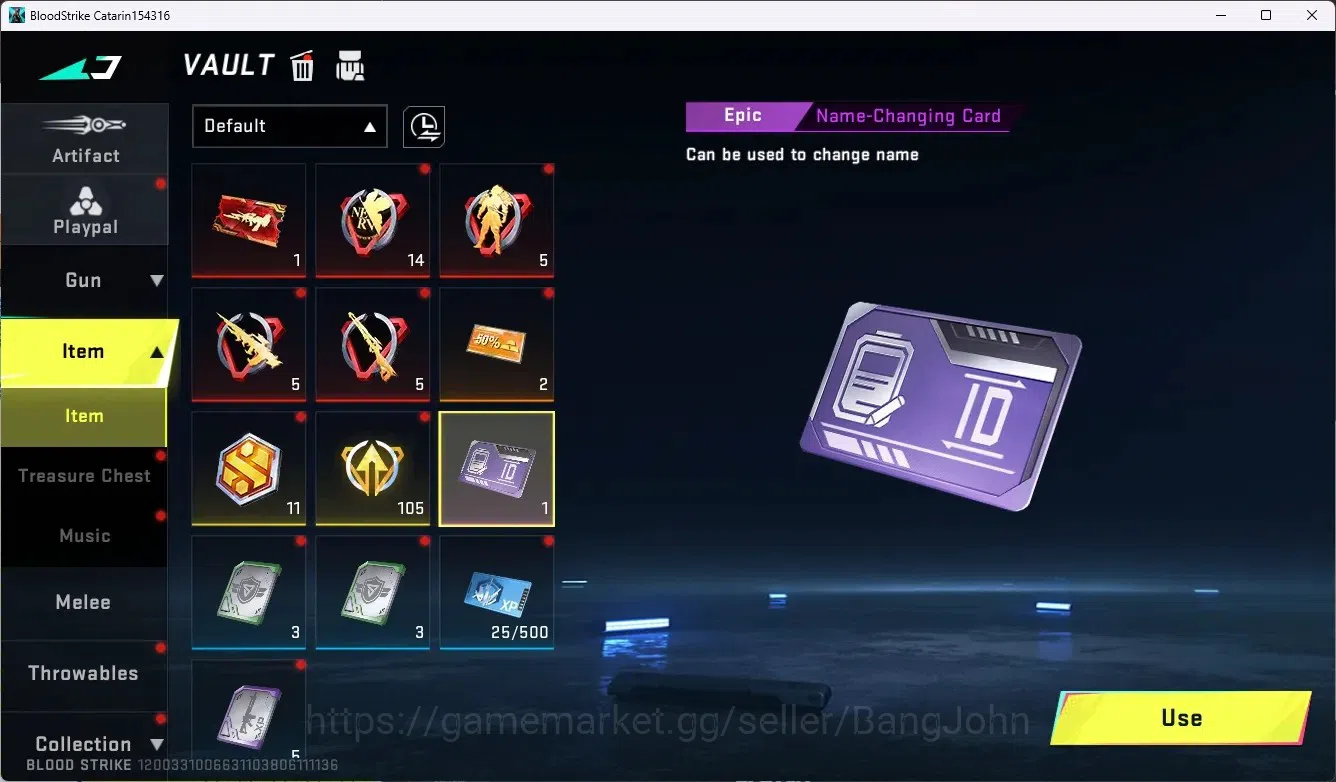 Blood Strike Accounts ASIA|Collab Gun MCX - EVA-00|5 Legendary Gun|Colla image 8