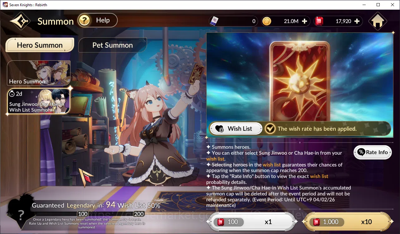 Seven Knights Re:Birth Accounts GLOBAL-SEA|4 Ex-7k [JuriTC1,Fai,Melia,Rosie]+23 TC image 10