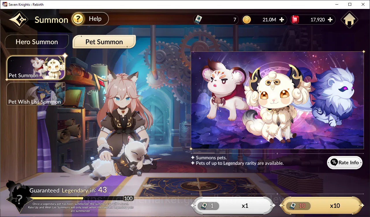 Seven Knights Re:Birth Accounts GLOBAL-SEA|4 Ex-7k [JuriTC1,Fai,Melia,Rosie]+23 TC image 11