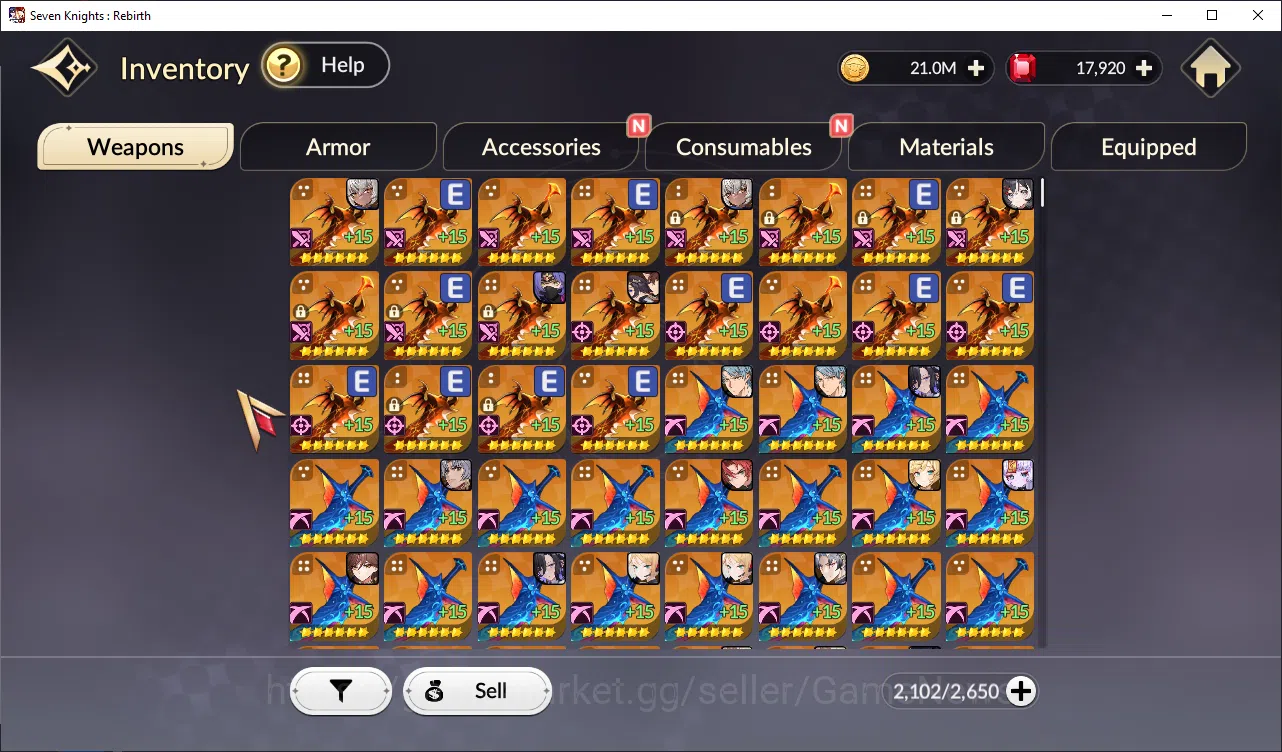 Seven Knights Re:Birth Accounts GLOBAL-SEA|4 Ex-7k [JuriTC1,Fai,Melia,Rosie]+23 TC image 13