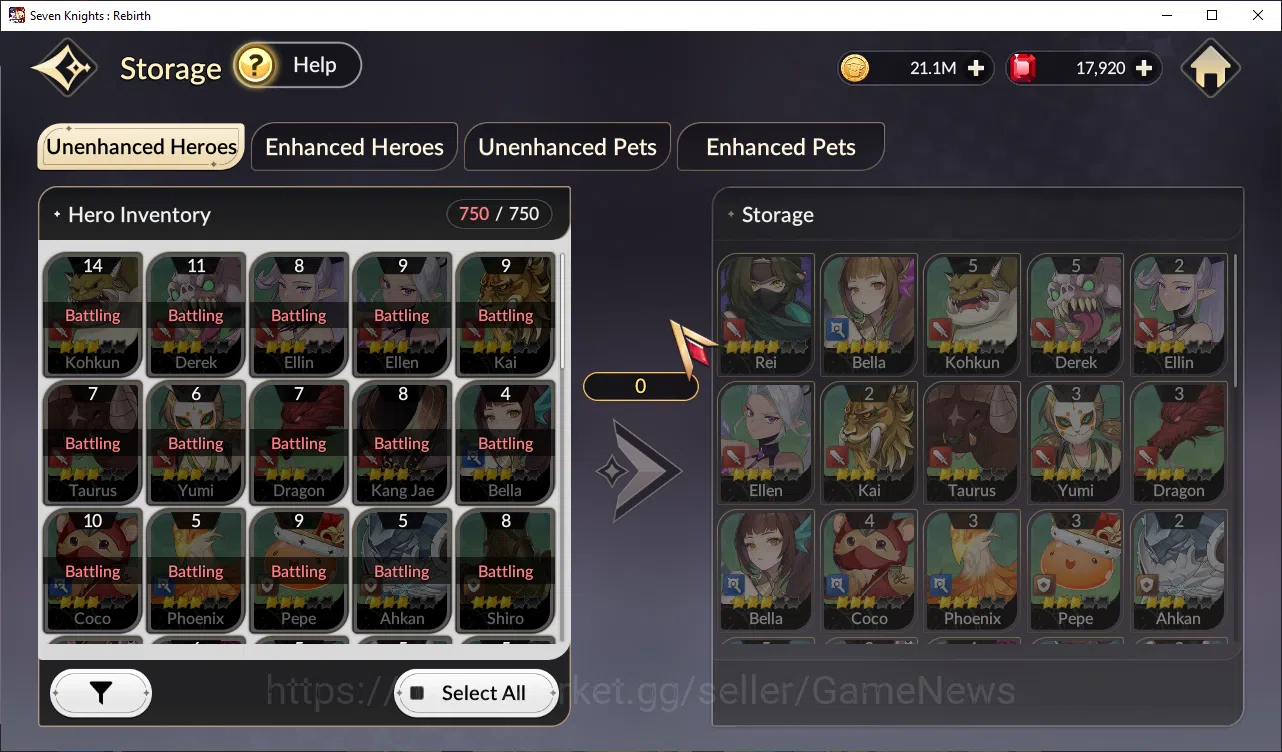 Seven Knights Re:Birth Accounts GLOBAL-SEA|4 Ex-7k [JuriTC1,Fai,Melia,Rosie]+23 TC image 19
