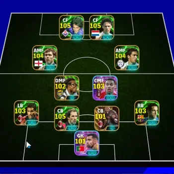 eFootball Accounts Starter Andorid|Power 3195|BigTime Fikayo Tomori,Raul|25 Epic Marco van Basten,Batistuta,Rijkaard,Paul