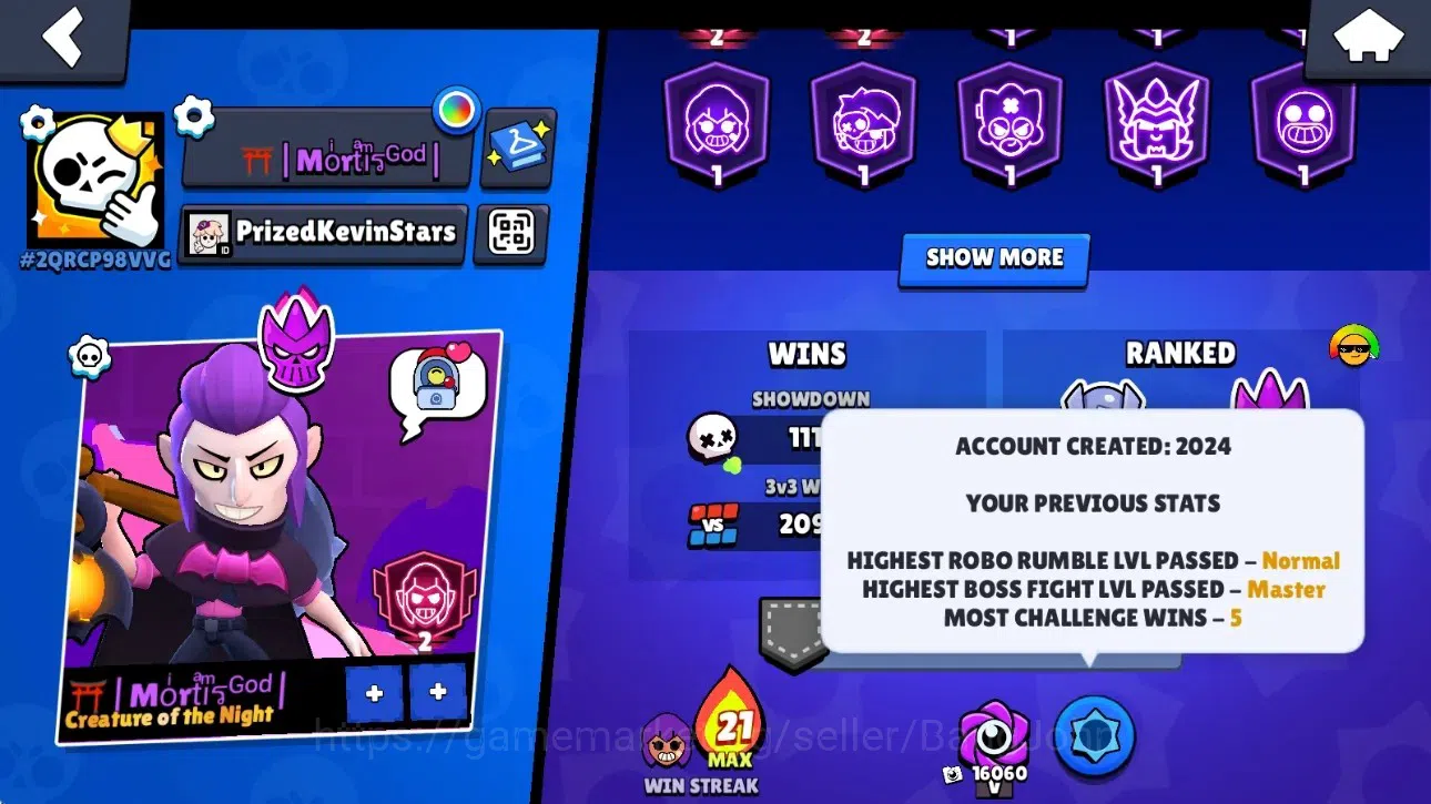 Brawl Stars Accounts Global|27875 Trophy|93 Brawlers-12 Max Lvl.|11 Hyp image 4