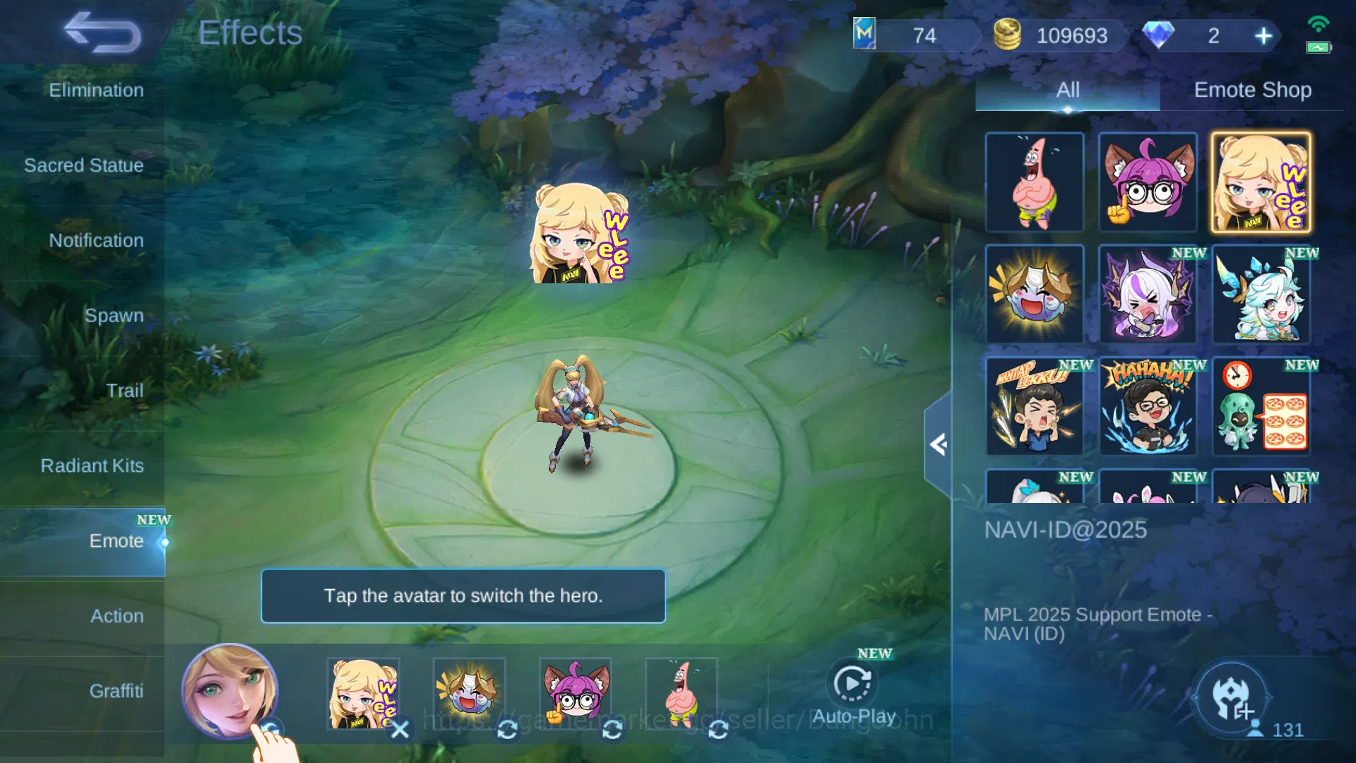 Mobile Legends: Bang Bang Accounts hero 131 | Skin 310 | Spec EXP | Legend Freya | Pa image 19