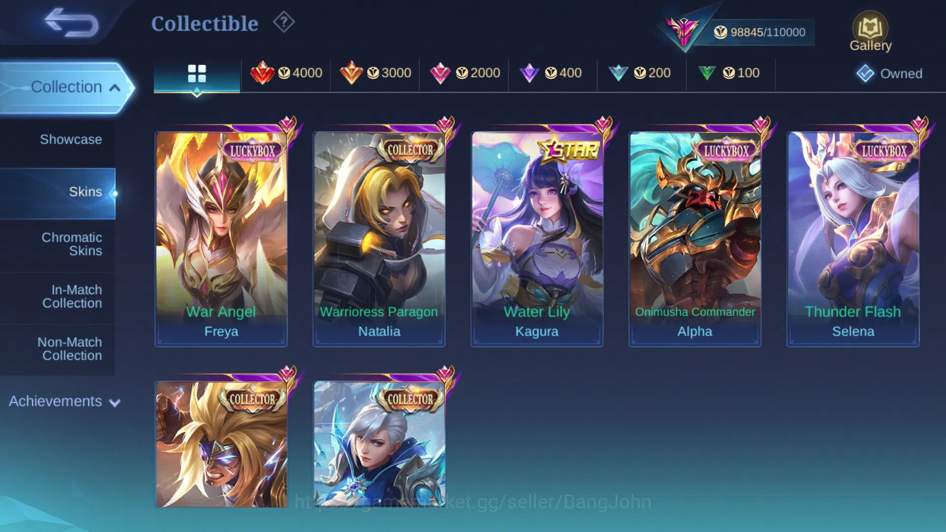 Mobile Legends: Bang Bang Accounts hero 131 | Skin 310 | Spec EXP | Legend Freya | Pa image 6