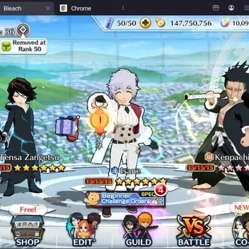 Bleach: Brave Souls Accounts Starter Global |95K BP+10K Orb|FreshStory|Isane Cm24,Zangetsu Speed,Ulquiorra