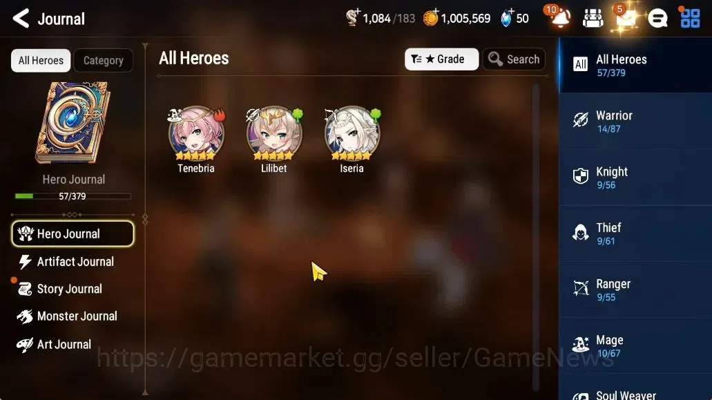 Epic Seven Accounts Global|Unverif|New Era|3 ML(Shepherd of the Dark D image 7