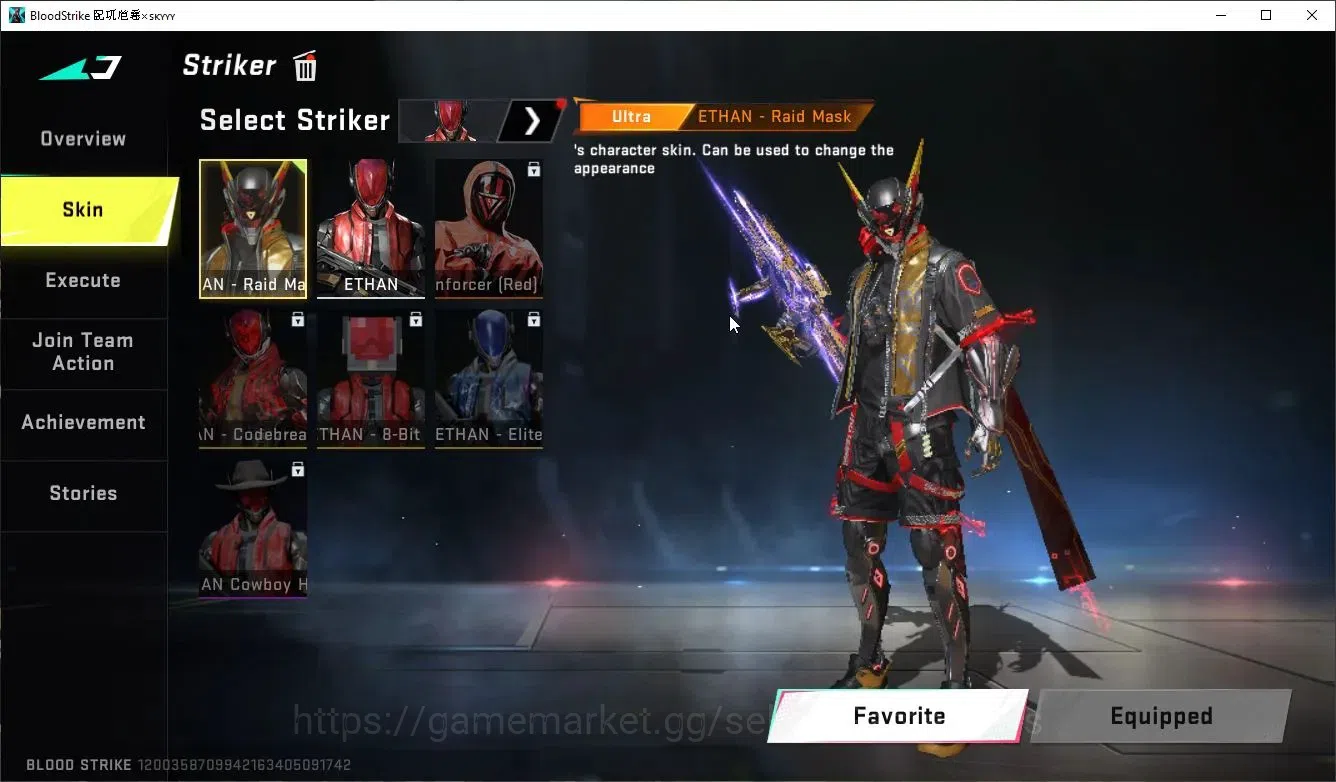 Blood Strike Accounts ASIA|MELE AXE-Crystal+13 ULTRA[Emma-Hexa,Ethan,DeA image 4