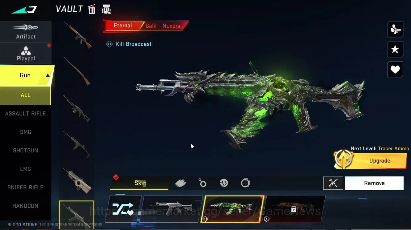 Blood Strike Accounts Starter Asia|Eternal Galil Noxdra Lv2+ 2 Legendary URB,M700+4 Striker|Rank Bronze IV|NetEase|BLS6600 1