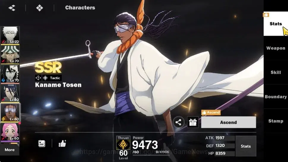 BLEACH: Soul Resonance Accounts NuverseSEA|LV 52|6 SSR [Ichigo IH,UraharaB2,Byakuy image 12