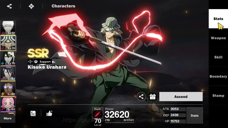 BLEACH: Soul Resonance Accounts NuverseSEA|LV 52|6 SSR [Ichigo IH,UraharaB2,Byakuy image 6